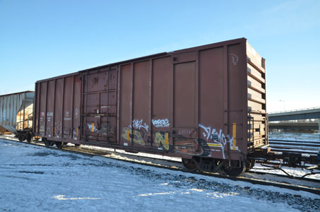 Car/wagon TR86142 left side / coté gauche